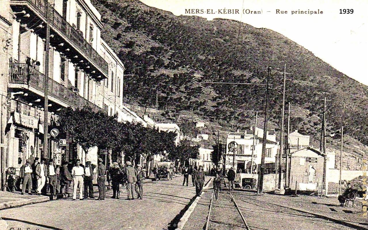 2974- Mers-El-Krbir - Rue Principale - 1939.jpg